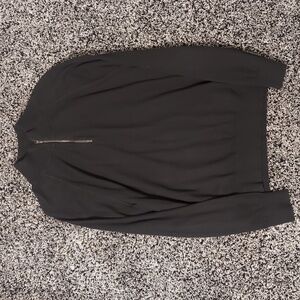 Banana Republic Pima Cotton & Cashmere Sweater, Zipper, Size L